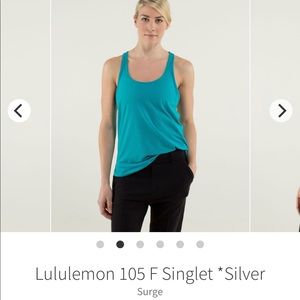 Sz 8 105 Singlet Tank Excellent Condition (retail $52)